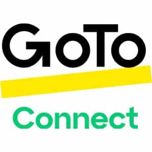 GoTo Connect logo that links to the GoTo Connect homepage in a new tab.