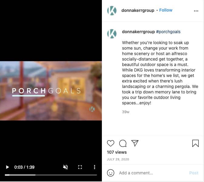 Poach Goals video of donnakerrgroup using IGTV.