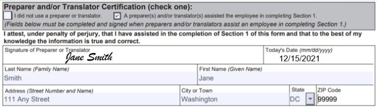 How to Fill Out an I 9 Form by Section   Video Instructions