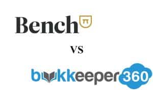 Bench vs Bookkeeper360 logo.