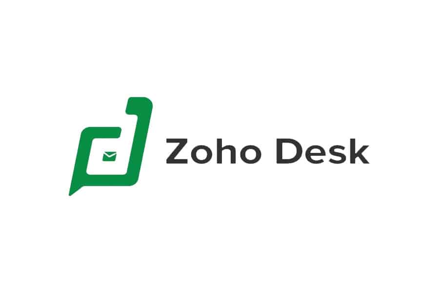 Zoho Desk logo as feature image.