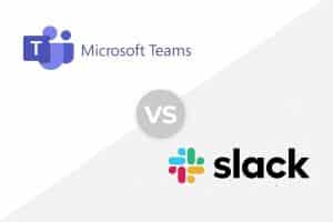 The Microsoft Teams vs. Slack team collaboration tool debate.
