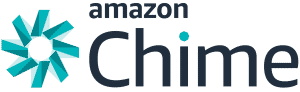 Amazon Chime at a Glance logo that links to Amazon Chime page.