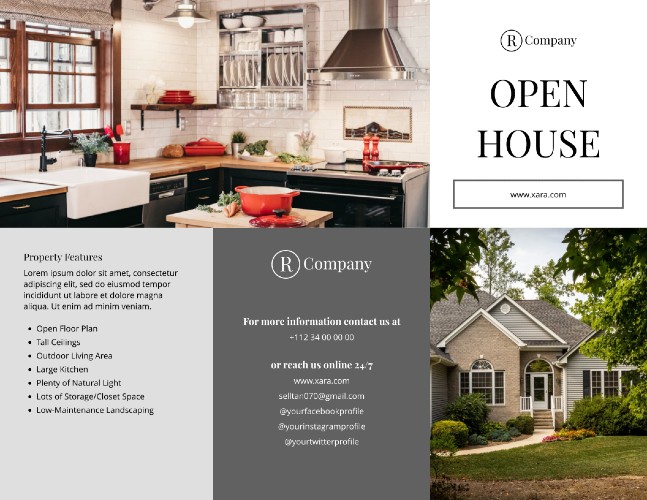 free clipart for open house flier