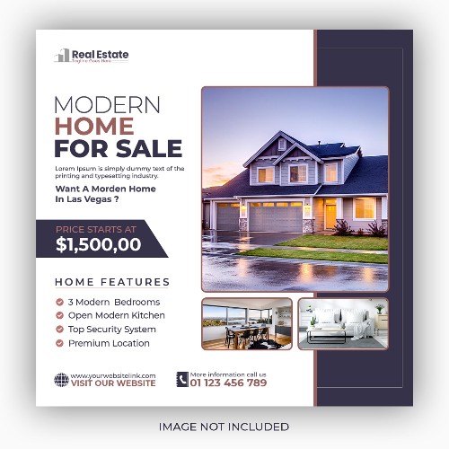Open House Feature-focused Template from Freepik.