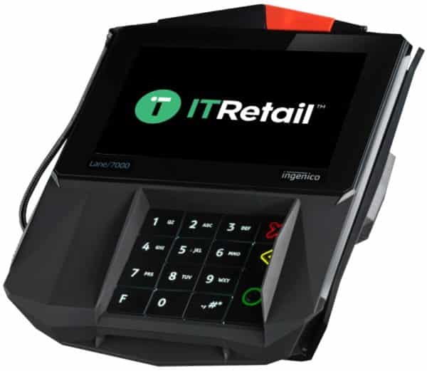 IT Retail's payment terminal.
