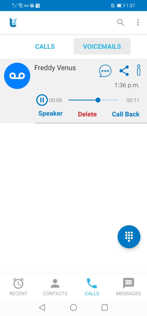 Line2 iPhone VoIP app