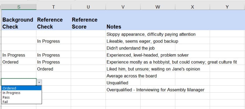 1099 For Interest Management Scorecard Template