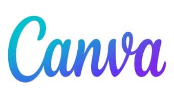 Canva logo that links to Canva homepage.