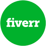 Fiverr logo that links to Fiverr homepage.