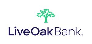 Live Oak Bank logo.