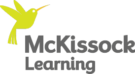 McKissock Learning logo that links to the McKissock Learning homepage in a new tab.