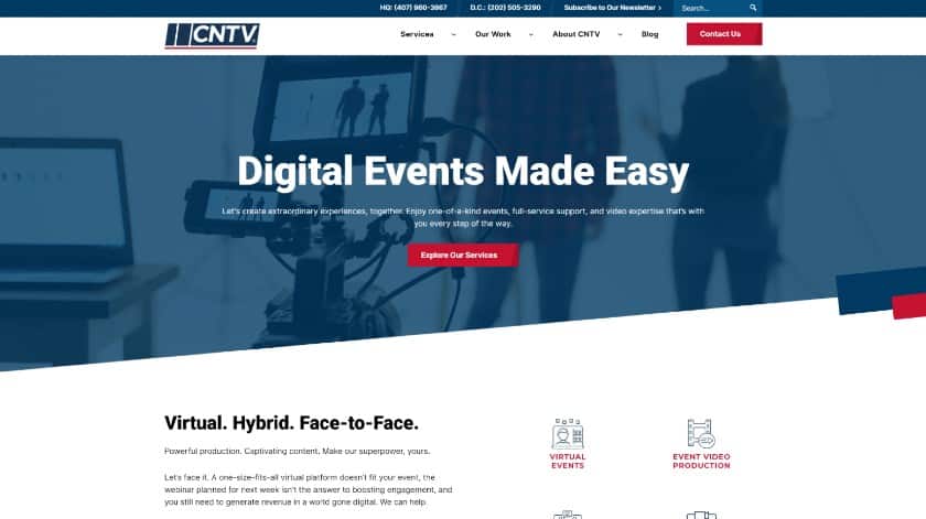 CNTV homepage