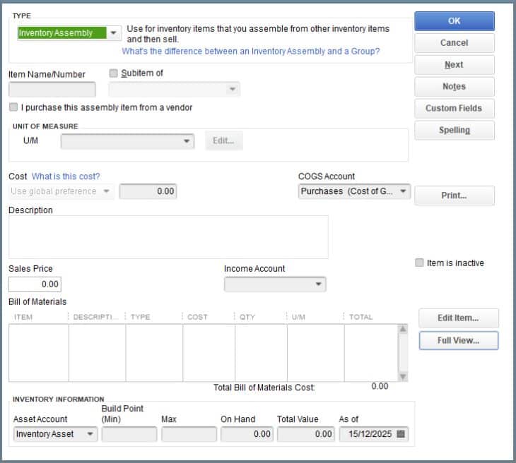 QuickBooks Premier Manufacturing & Wholesale Review