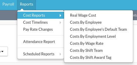 Workforce customizable reports.