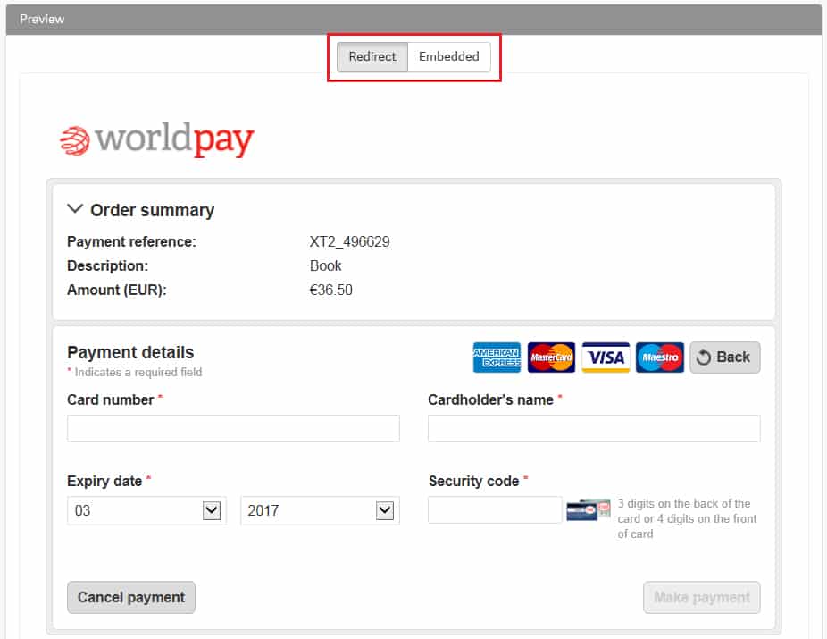 Creating checkout page on Law Insider.