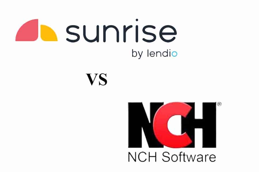 Sunrise vs NCH Express Accounts logo.