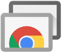 The Chrome Remote Desktop logo.