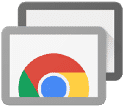 The Chrome Remote Desktop logo.