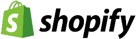 Shopify logo.