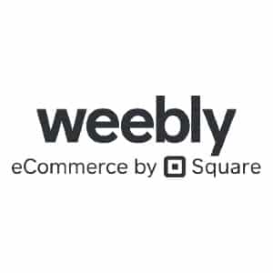 Weebly logo that links to the Weebly homepage in a new tab.