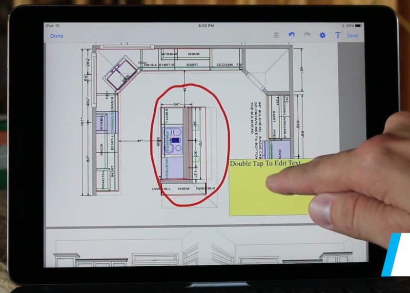 Insert markups and notes in plans in Buildertrend.