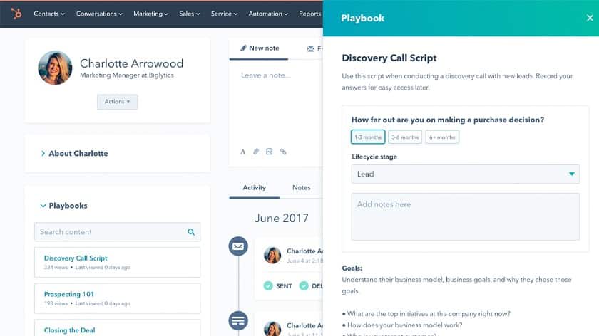 HubSpot Discovery Call Script