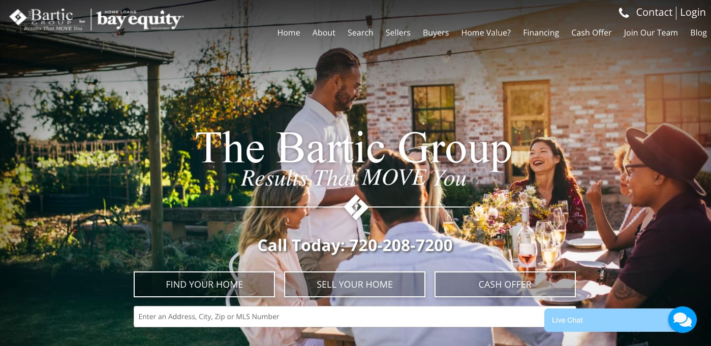 The Bartic Group home page.