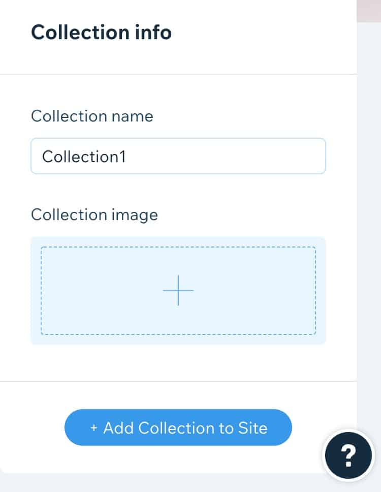 Wix lets you create categories as collections and assign products to them manually.