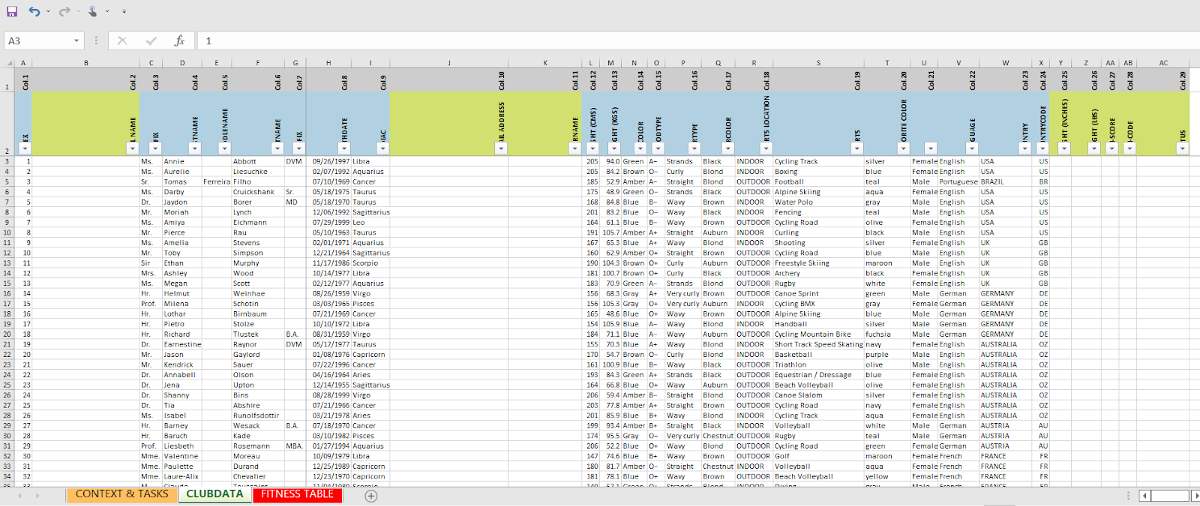 spreadsheets with microsoft excel indeed test