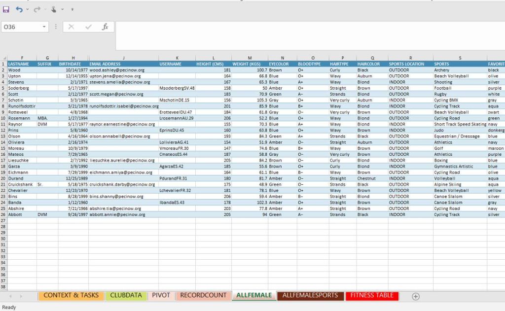 Free Excel Test for Interviewing Candidates