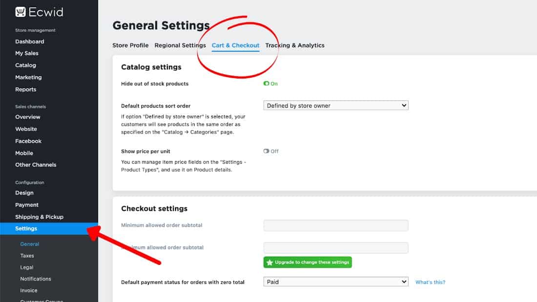 Showing how to customize checkout page.