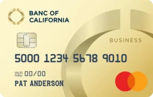 Banc of California Business Platinum Mastercard