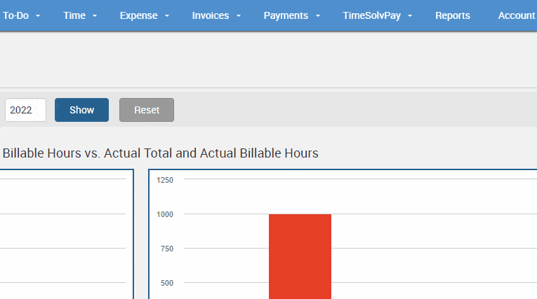 Creating a new expense entry in TimeSolv.