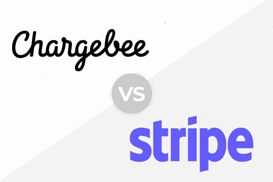 Logo of Chargebee vs Stripe.