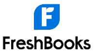 FreshBooks logo that links to FreshBooks homepage.