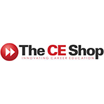 The CE Shop logo that links to the The CE Shop homepage in a new tab.