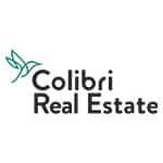 Colibri Real Estate logo that links to the Real Estate Express homepage in a new tab.