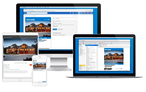 Market Leader single property website interface