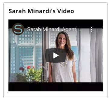 Screenshot of Sarah Minardi Youtube video.