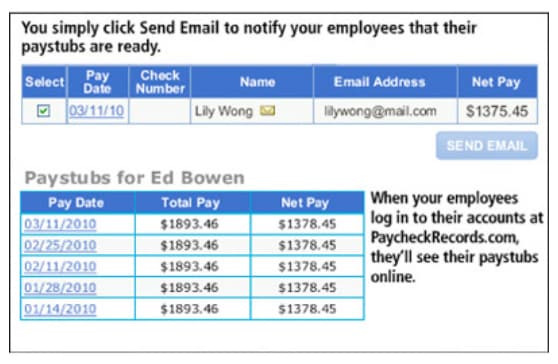 Savvy Nanny Paystubs sample and send online via email.