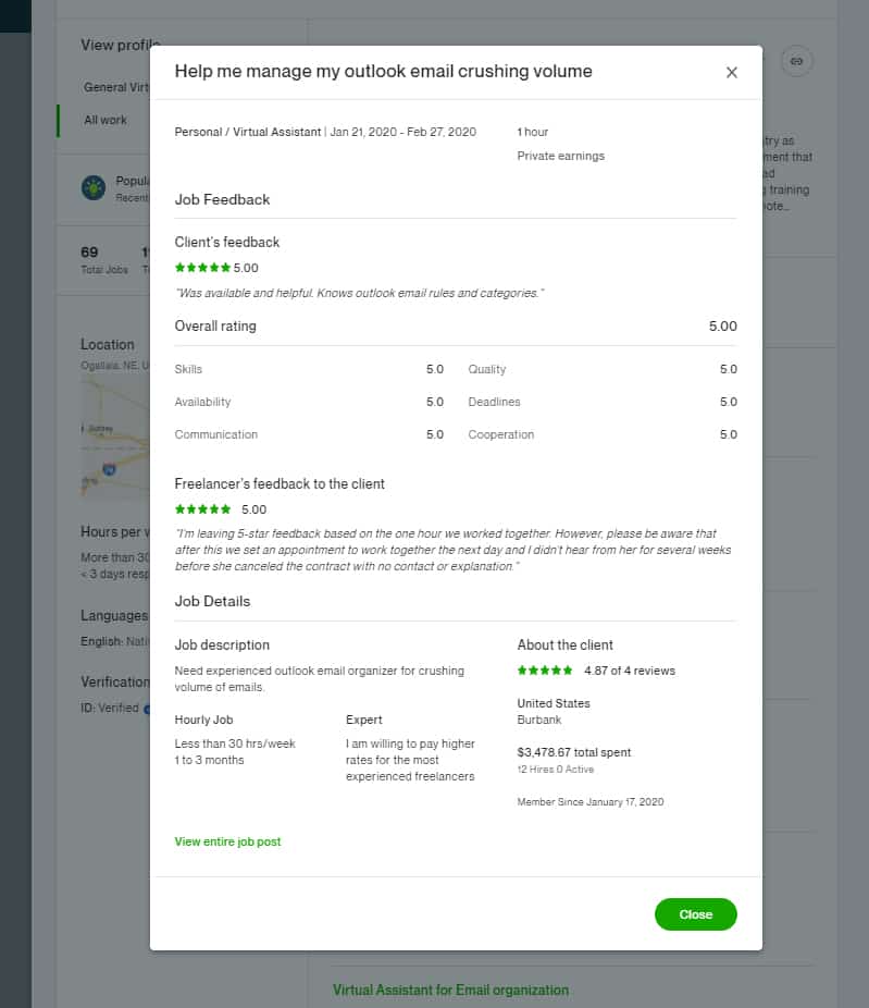 Upwork Freelander in-depth reviews.