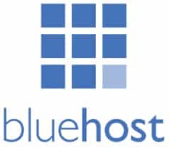 Bluehost logo.