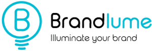 BrandLume logo that links to the BrandLume homepage in a new tab.
