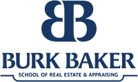 Burk Baker School of Real Estate & Appraising logo.