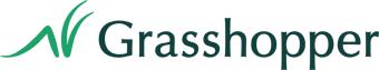 Grasshopper logo that links to the Grasshopper homepage.