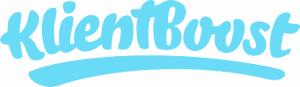 KlientBoost logo that links to the KlientBoost homepage in a new tab.