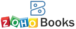 Zoho Books logo that links to the Zoho Books homepage in a new tab.