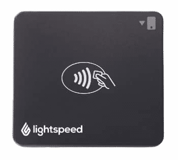 Lightspeed card reader.