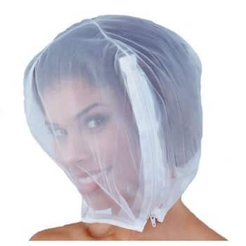 Makeup protector hood.